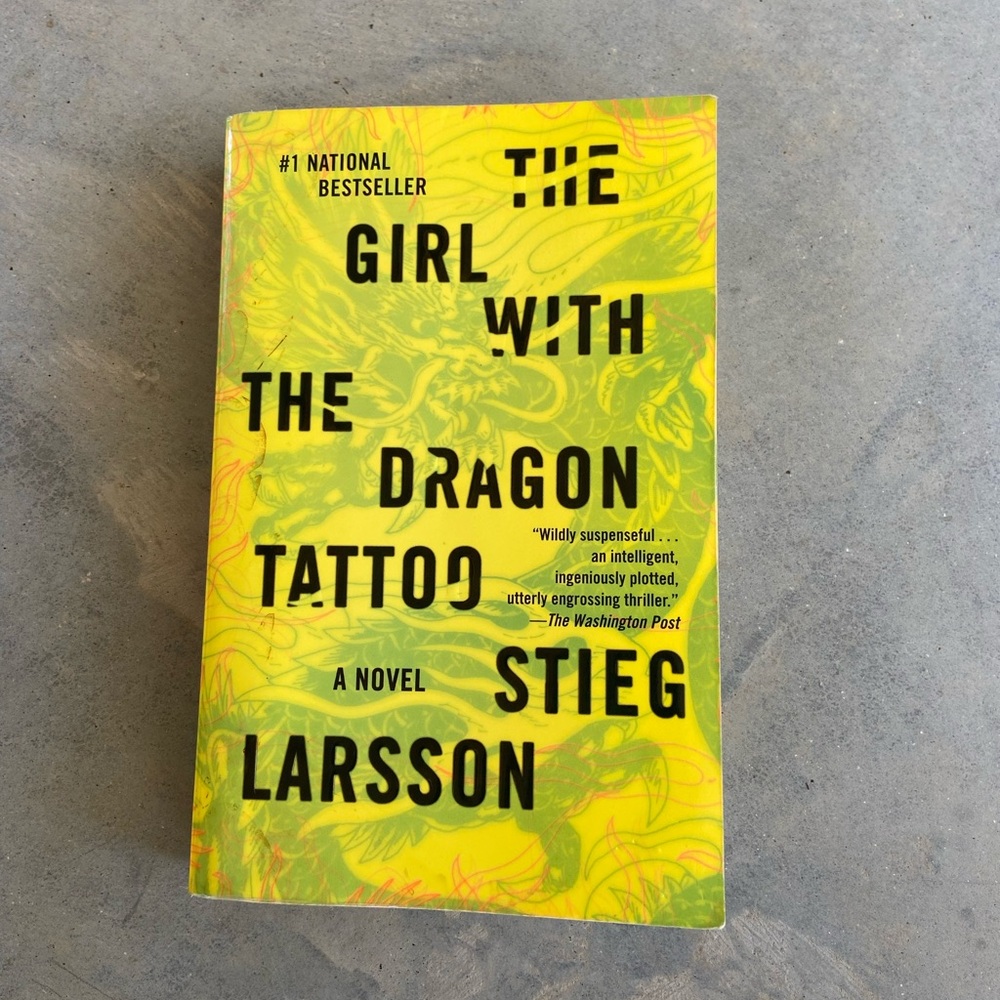 The Girl with the Dragon Tattoo Book